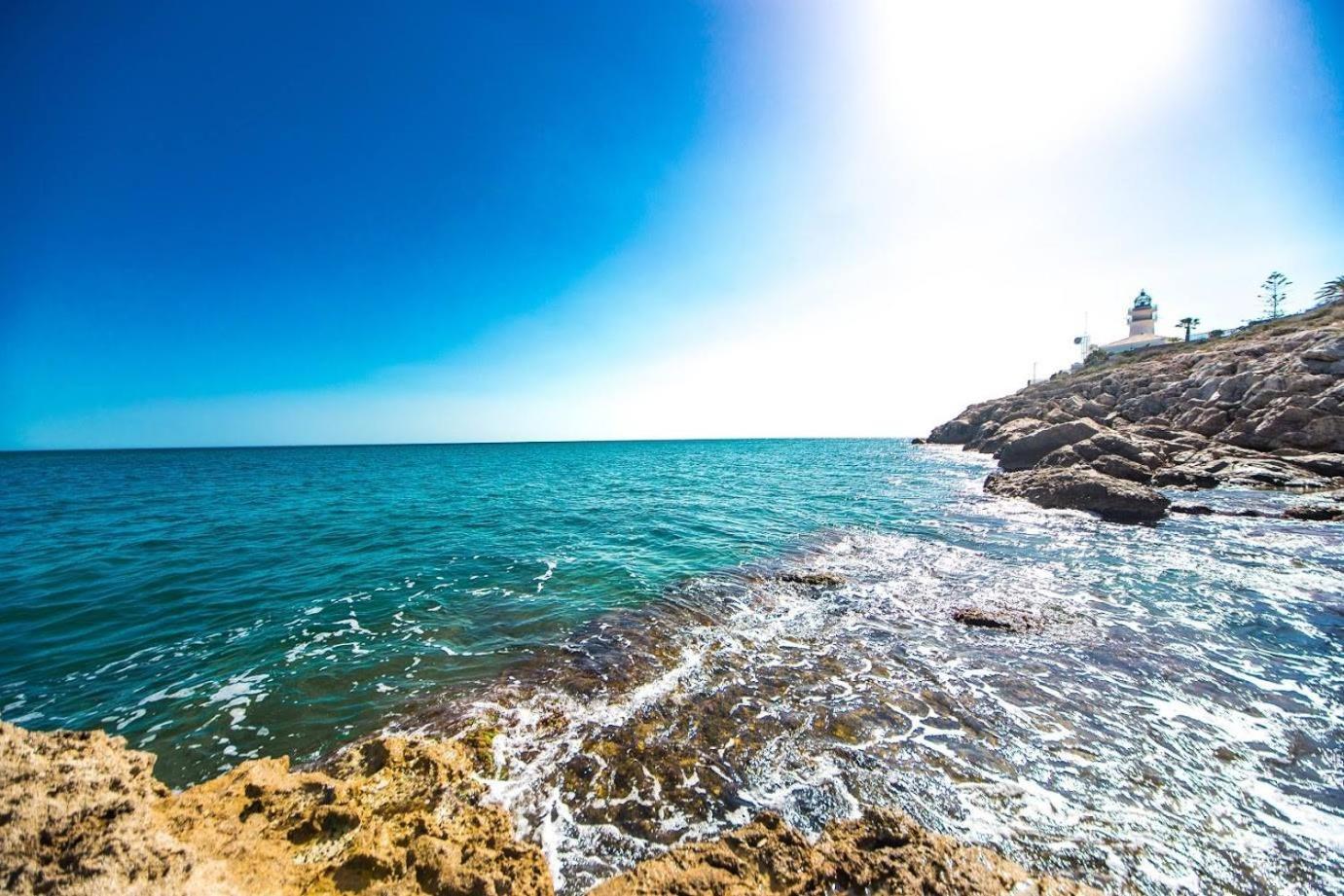 Royal Beach - Appartment With Sea View & Terrace Faro de Cullera Esterno foto